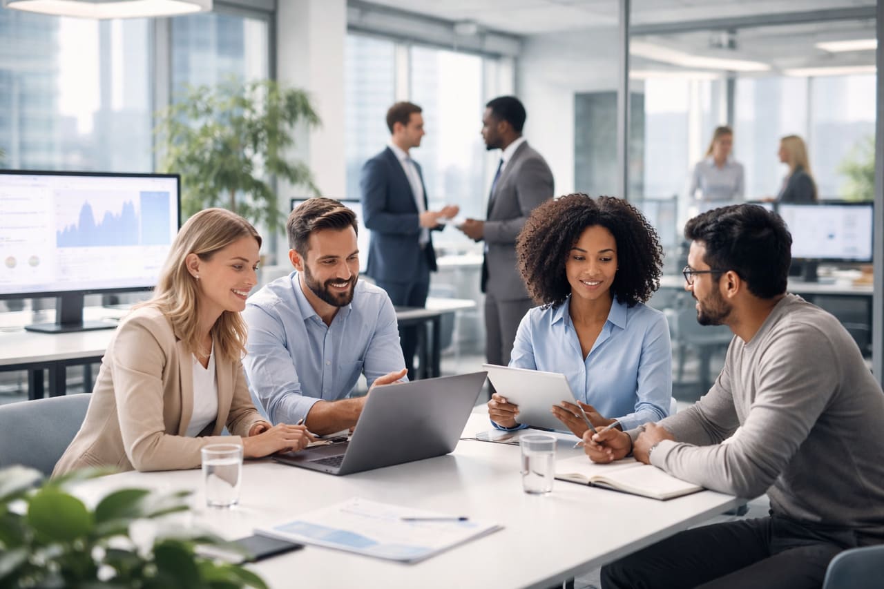 Futuristic infographic comparing outdated "Time Management" practices with the new "Energy Management" approach, showing productivity growth through micro-rewards.